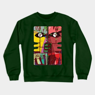 shapes and vivid colors for your shirt design Crewneck Sweatshirt